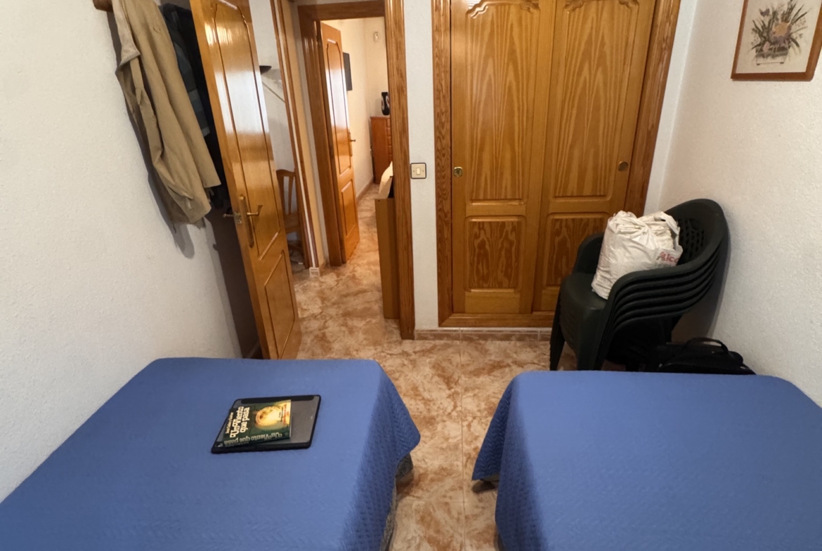 Just on the Market ***Fabulous Condition * 3 Bedroom / 2 Bathroom * One level house with Separate Annexe Upstairs with Double Bedroom * Large Storeroom & Large Solarium * The Price also includes a Separate Private * Double Underground Parking & Storage Room * €199,995 *