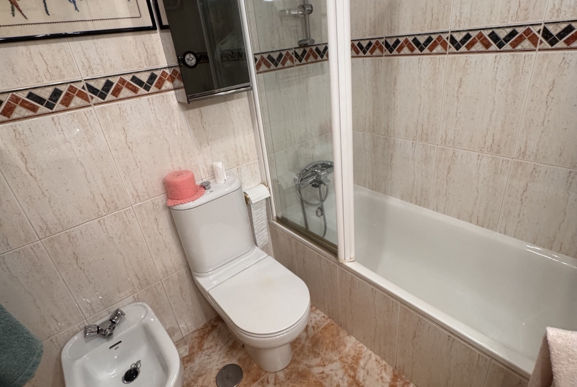 Just on the Market ***Fabulous Condition * 3 Bedroom / 2 Bathroom * One level house with Separate Annexe Upstairs with Double Bedroom * Large Storeroom & Large Solarium * The Price also includes a Separate Private * Double Underground Parking & Storage Room * €199,995 *