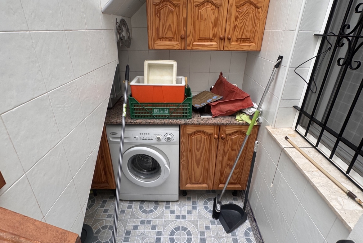 Just on the Market ***Fabulous Condition * 3 Bedroom / 2 Bathroom * One level house with Separate Annexe Upstairs with Double Bedroom * Large Storeroom & Large Solarium * The Price also includes a Separate Private * Double Underground Parking & Storage Room * €199,995 *