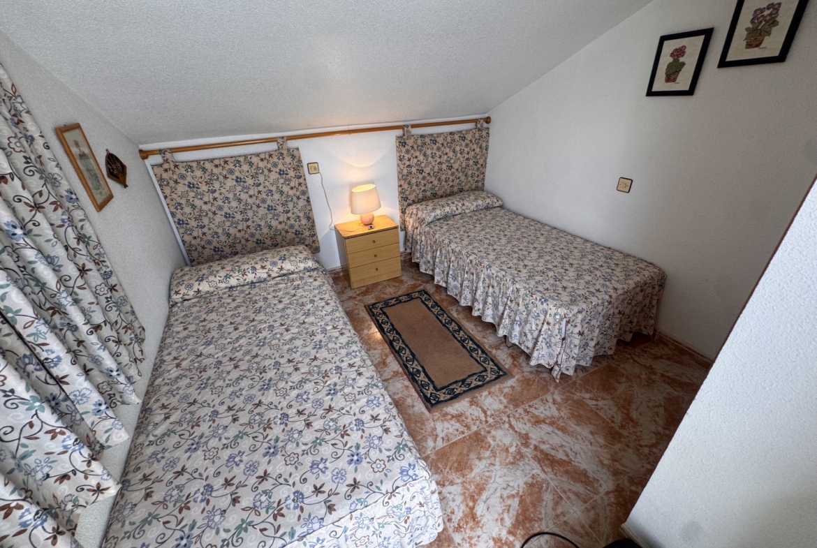 Just on the Market ***Fabulous Condition * 3 Bedroom / 2 Bathroom * One level house with Separate Annexe Upstairs with Double Bedroom * Large Storeroom & Large Solarium * The Price also includes a Separate Private * Double Underground Parking & Storage Room * €199,995 *