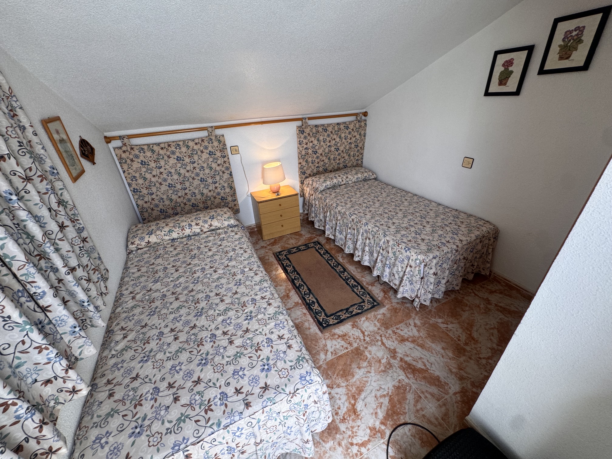 Just on the Market ***Fabulous Condition * 3 Bedroom / 2 Bathroom * One level house with Separate Annexe Upstairs with Double Bedroom * Large Storeroom & Large Solarium * The Price also includes a Separate Private * Double Underground Parking & Storage Room * €199,995 *