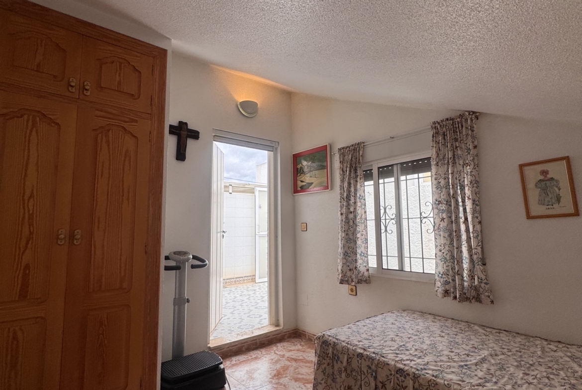 Just on the Market ***Fabulous Condition * 3 Bedroom / 2 Bathroom * One level house with Separate Annexe Upstairs with Double Bedroom * Large Storeroom & Large Solarium * The Price also includes a Separate Private * Double Underground Parking & Storage Room * €199,995 *