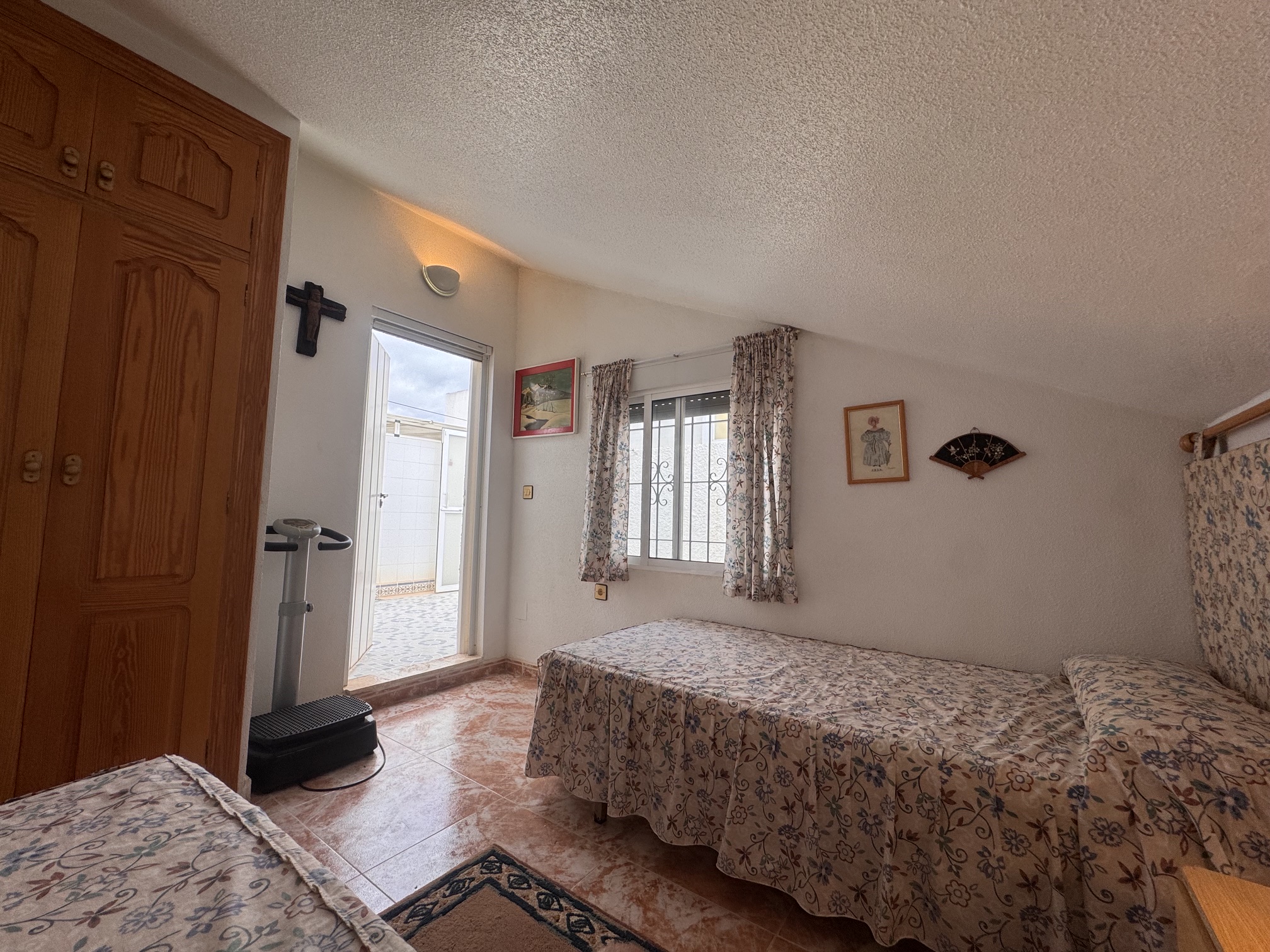 Just on the Market ***Fabulous Condition * 3 Bedroom / 2 Bathroom * One level house with Separate Annexe Upstairs with Double Bedroom * Large Storeroom & Large Solarium * The Price also includes a Separate Private * Double Underground Parking & Storage Room * €199,995 *