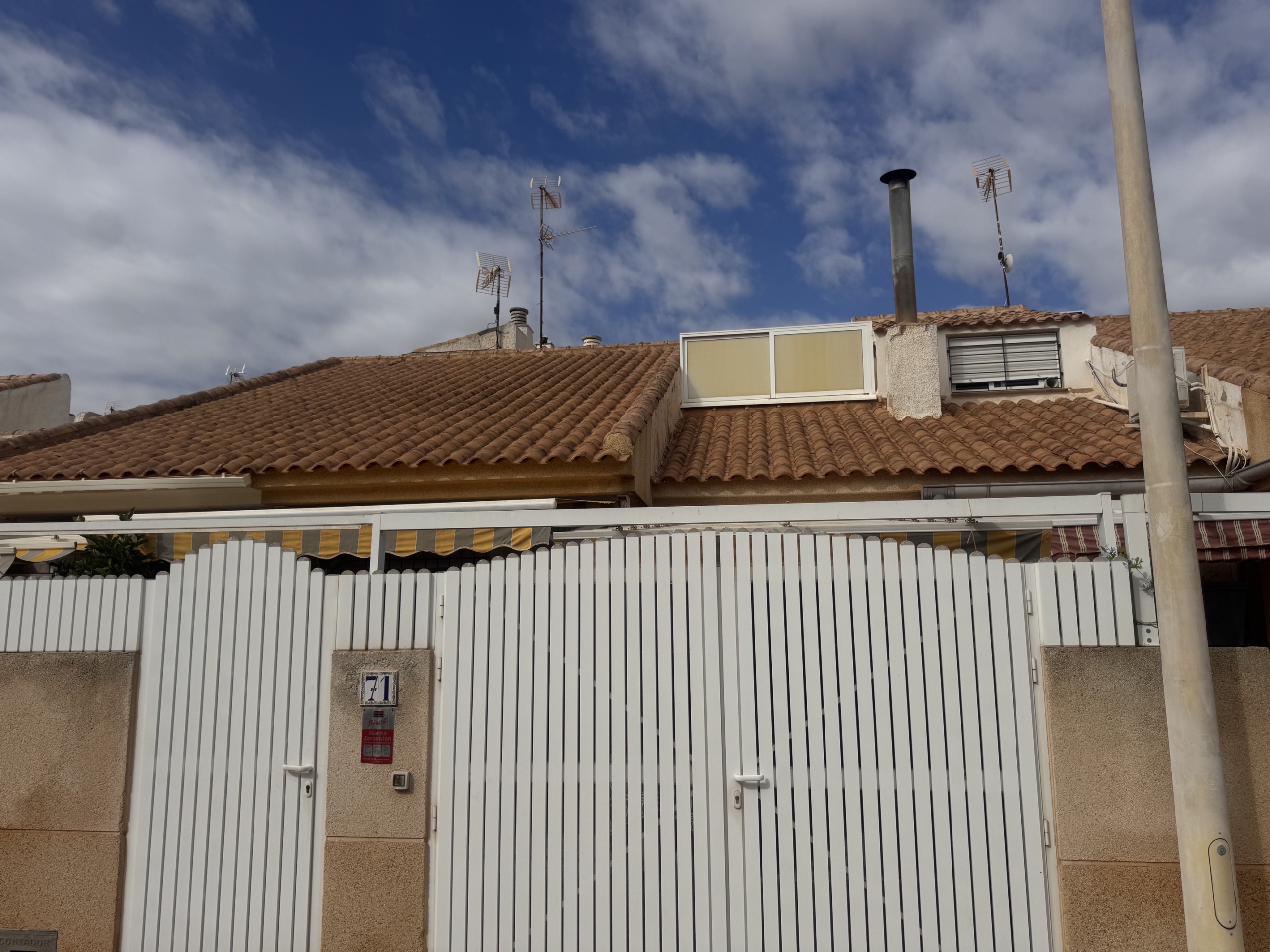 Just on the Market ***Fabulous Condition * 3 Bedroom / 2 Bathroom * One level house with Separate Annexe Upstairs with Double Bedroom * Large Storeroom & Large Solarium * The Price also includes a Separate Private * Double Underground Parking & Storage Room * €199,995 *