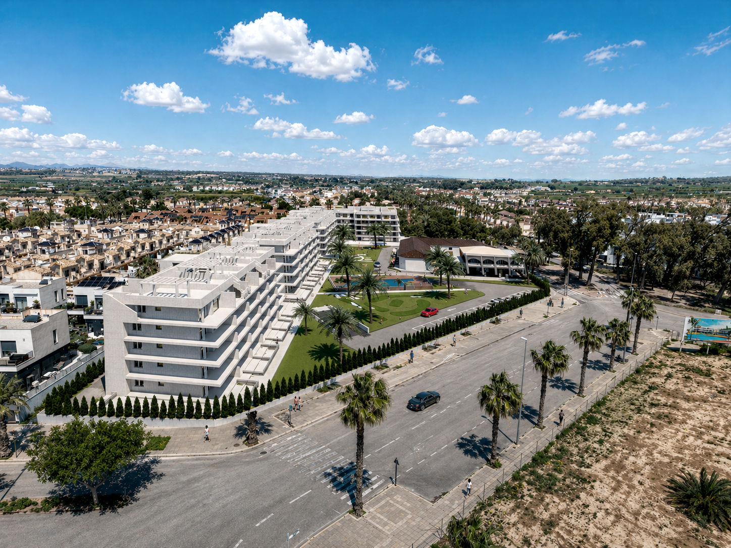 Oasis Garden * El Raso * Guardamar *An Exclusive New Development of 2 and 3 – Bedroom Homes , Created to enjoy comfort, elegance and tranquility in a privileged setting* Prices from €298,000 – €401,500 *