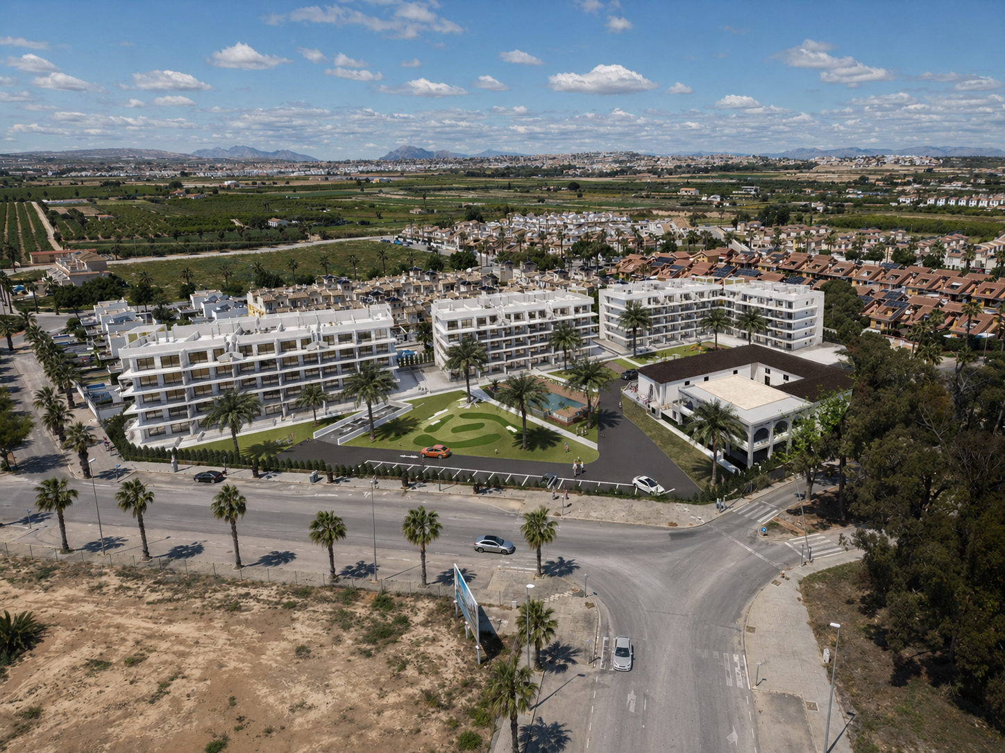 Oasis Garden * El Raso * Guardamar *An Exclusive New Development of 2 and 3 – Bedroom Homes , Created to enjoy comfort, elegance and tranquility in a privileged setting* Prices from €298,000 – €401,500 *