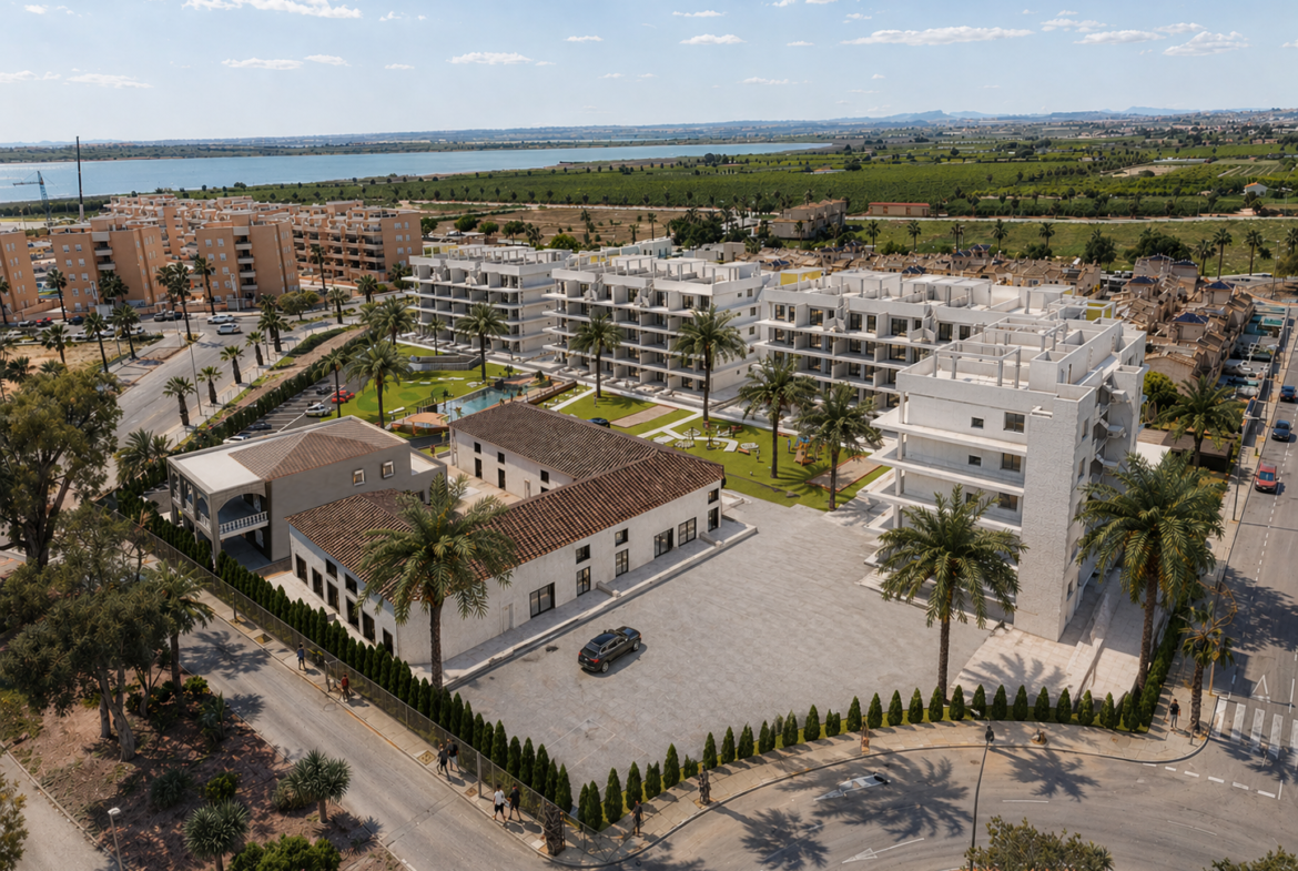 Oasis Garden * El Raso * Guardamar *An Exclusive New Development of 2 and 3 – Bedroom Homes , Created to enjoy comfort, elegance and tranquility in a privileged setting* Prices from €298,000 – €401,500 *