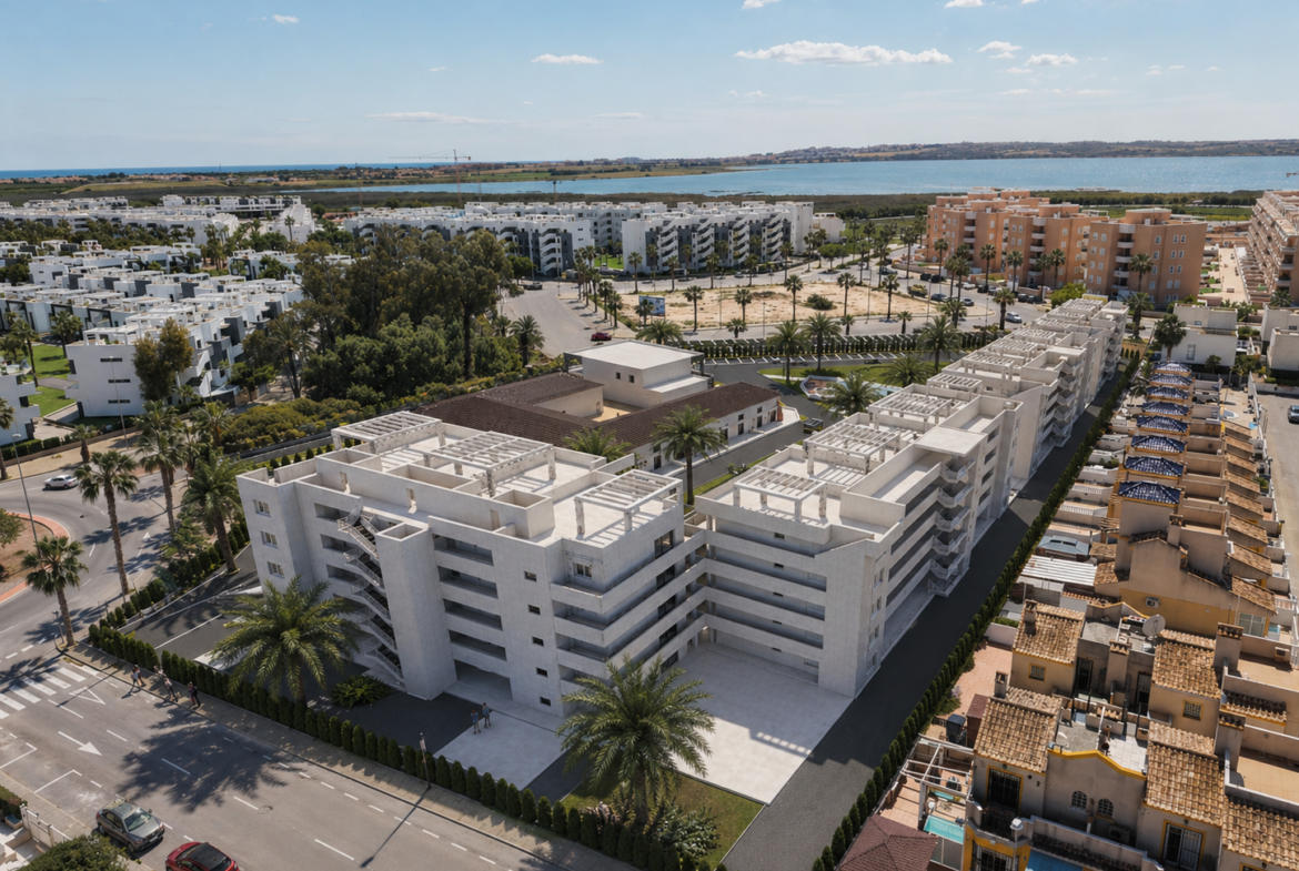 Oasis Garden * El Raso * Guardamar *An Exclusive New Development of 2 and 3 – Bedroom Homes , Created to enjoy comfort, elegance and tranquility in a privileged setting* Prices from €298,000 – €401,500 *
