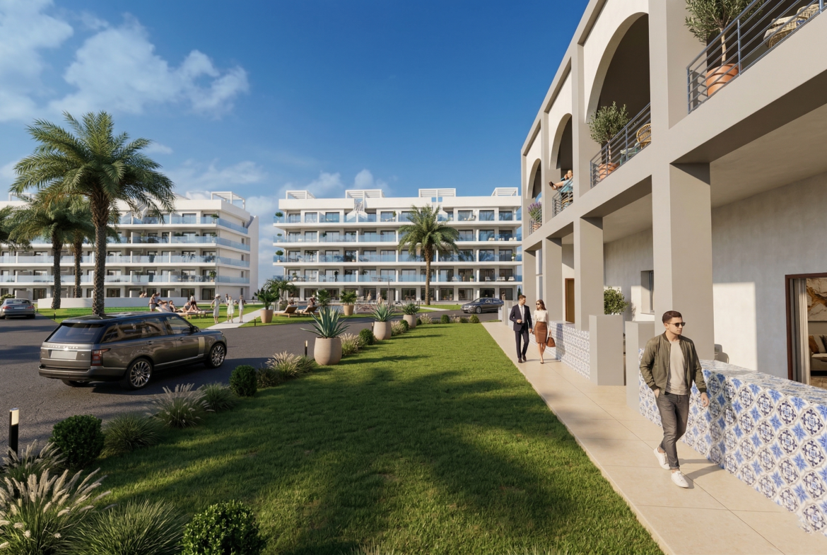 Oasis Garden * El Raso * Guardamar *An Exclusive New Development of 2 and 3 – Bedroom Homes , Created to enjoy comfort, elegance and tranquility in a privileged setting* Prices from €298,000 – €401,500 *