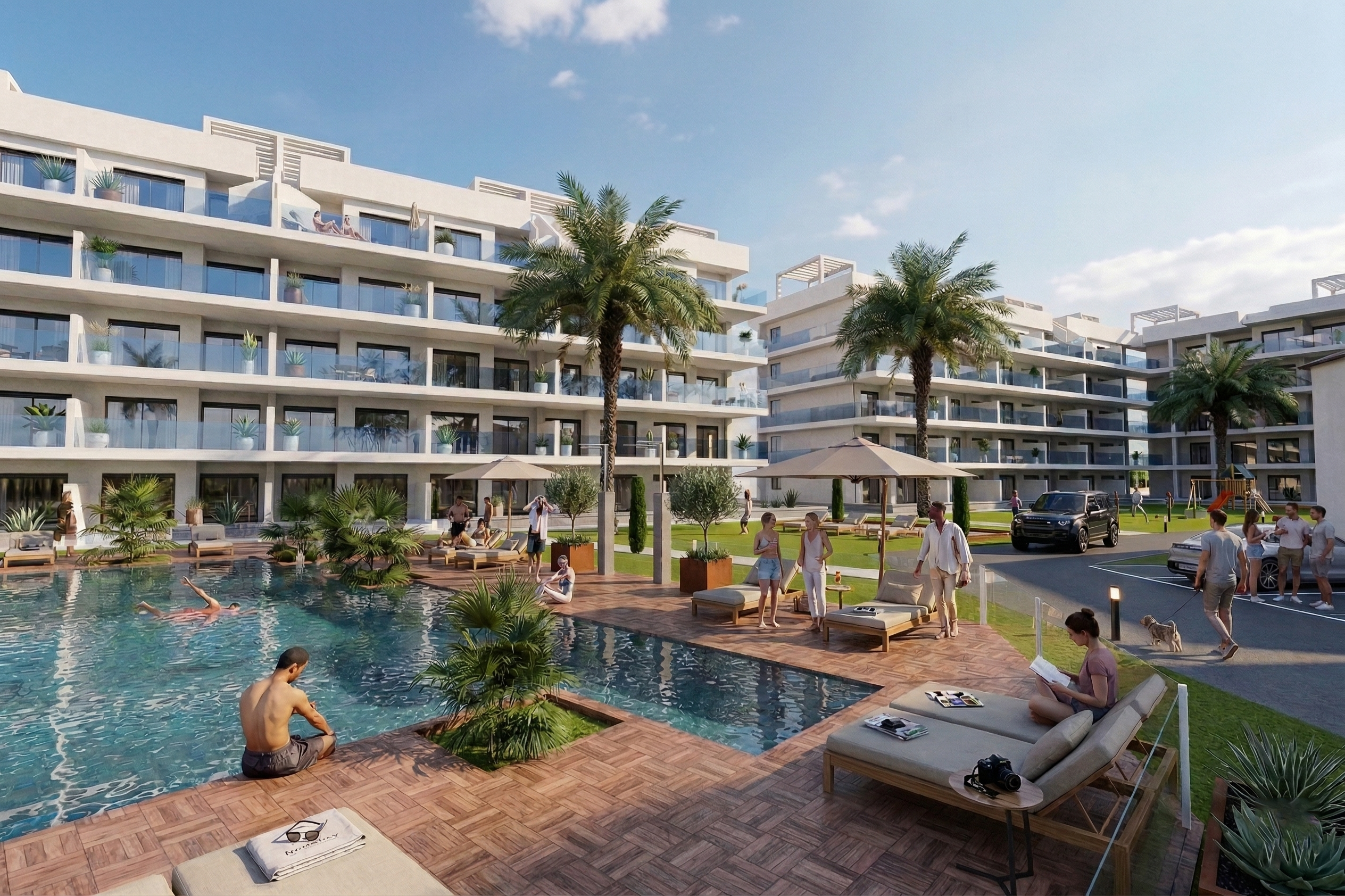 Oasis Garden * El Raso * Guardamar *An Exclusive New Development of 2 and 3 – Bedroom Homes , Created to enjoy comfort, elegance and tranquility in a privileged setting* Prices from €298,000 – €401,500 *
