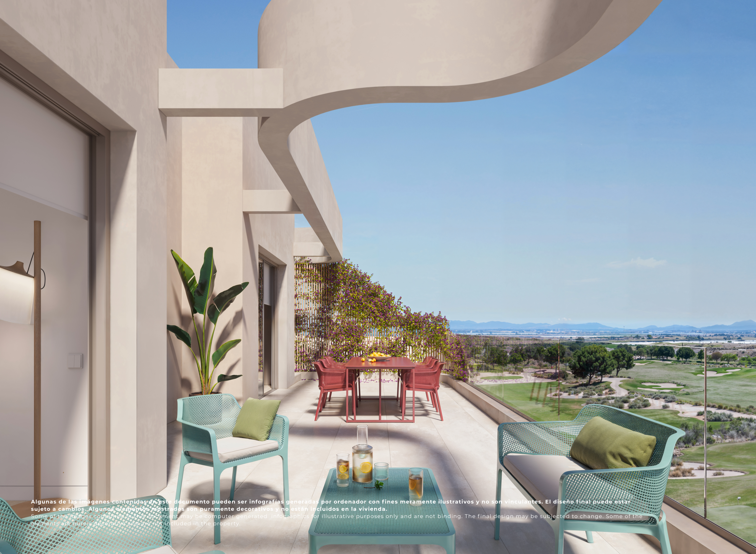 El Valle Residences * Your Next Home is Already Designed * A Collection of Apartments & Villas That Combine Modern & Mediterranean Architecture* Quality Materials and an Incomparable Setting filled with Light *